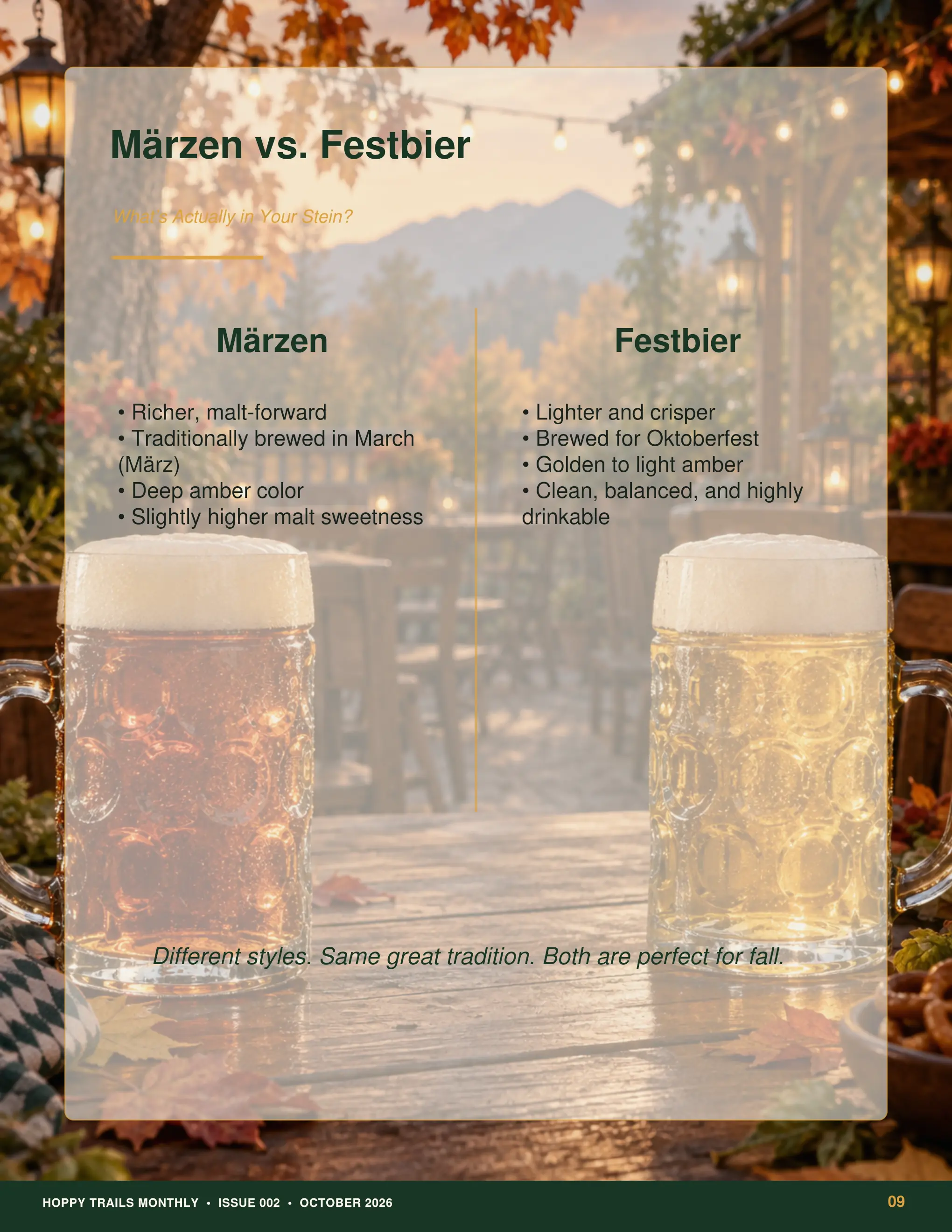 Page 9 · Märzen vs. Festbier